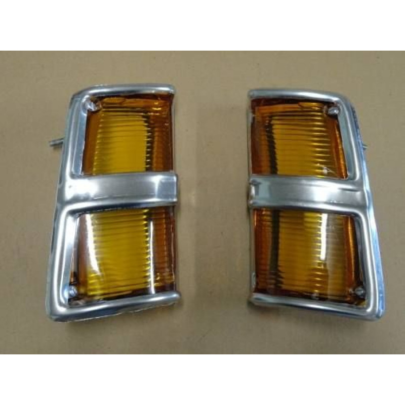 Lanterna Pisca Dianteiro Opala Caravan 75 à 79 Âmbar - Par