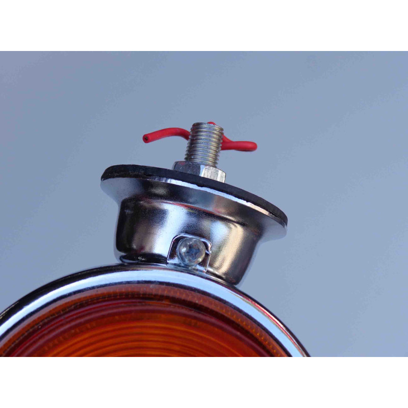 Lanterna Pisca Paralama Caminhão Pick Up Universal Cromada - Par