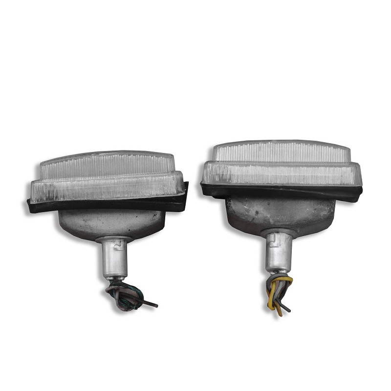 Lanterna Ré Corcel I Belina 1971 1972 Cristal Incolor Nova - Par