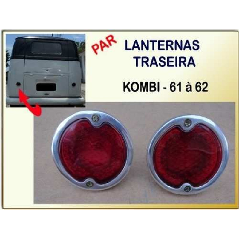 Lanterna Traseira Kombi 61 à 62 - Par