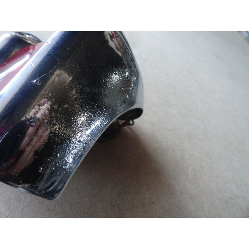 Lanterna Traseira Esquerda Rural F-75 Canto Original Cromado