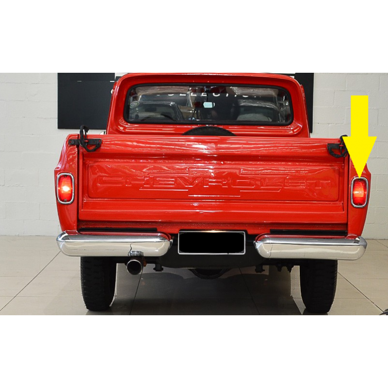 Lanterna Traseira C-14 C-15 C-10 A-10 D-10 Nova C/ Logo Chevrolet Par 