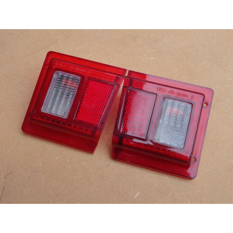 Lanterna Traseira Tampa Belina I 1972 a 1977 Leão Nova - Par