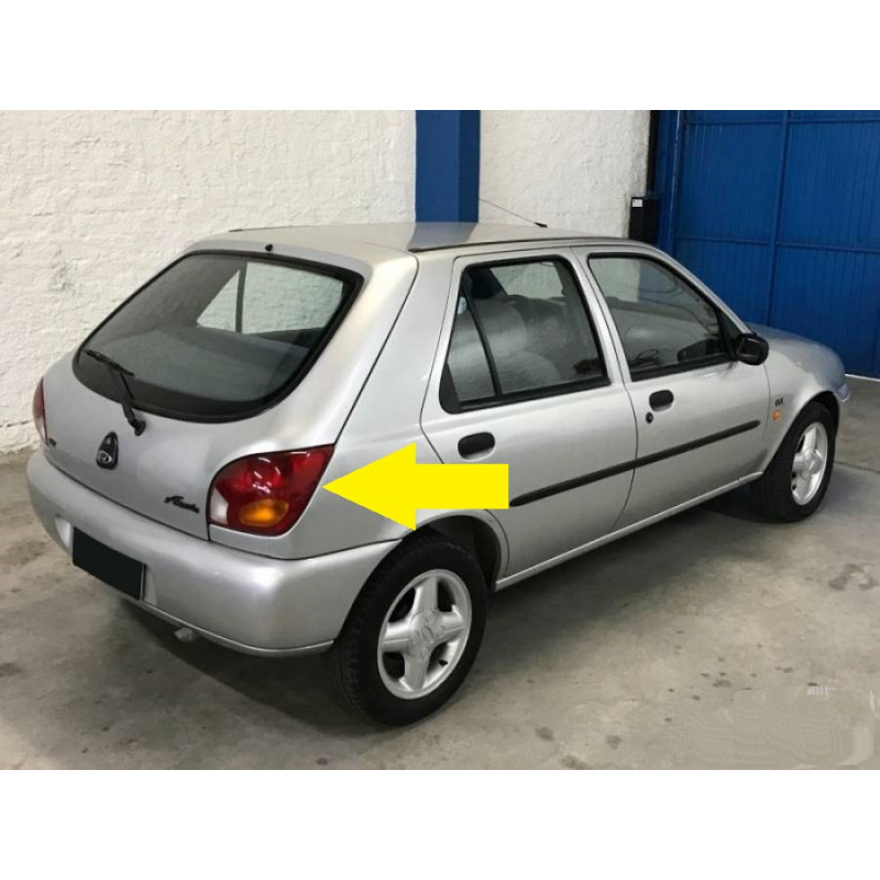 Lanterna Traseira Direita Fiesta 1995 a 2002 Original Ford com Detalhe