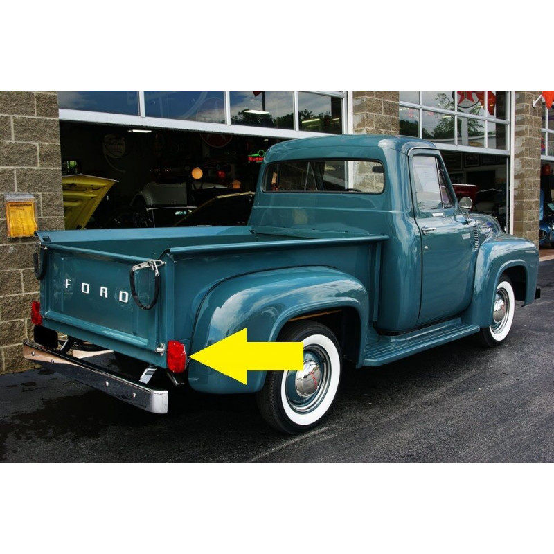 Lanterna Traseira Direita F-100 53 à 71 Original Nova Fumê