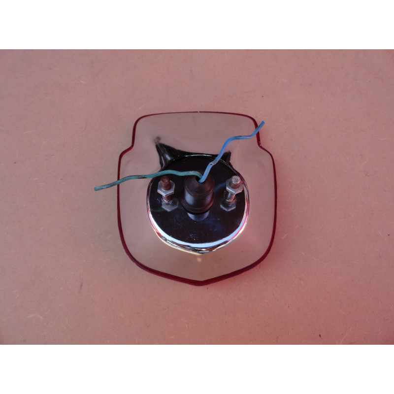 Lanterna Traseira F-100 53 a 68 Carcaça Cromada C/ Logo Ford