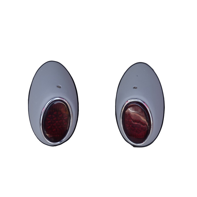 Lanterna Traseira Fusca 1955 a 1961 - Par