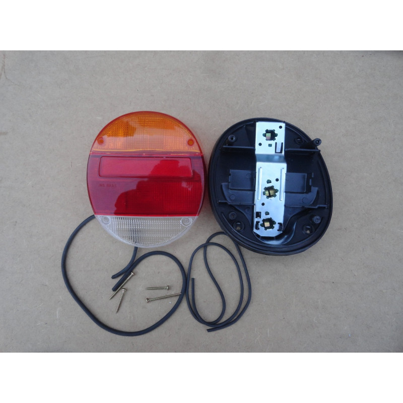 Lanterna Traseira Fusca Fafa 1979 a 1996 Completa Tricolor