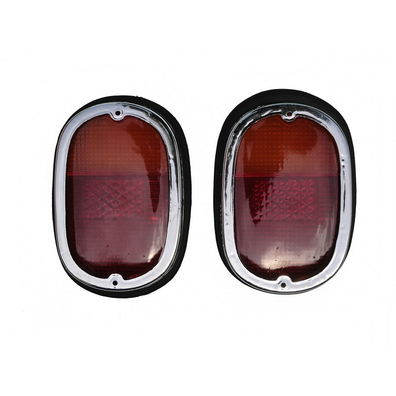 Lanterna Traseira Kombi 63 à 75 Corujinha Completa Par