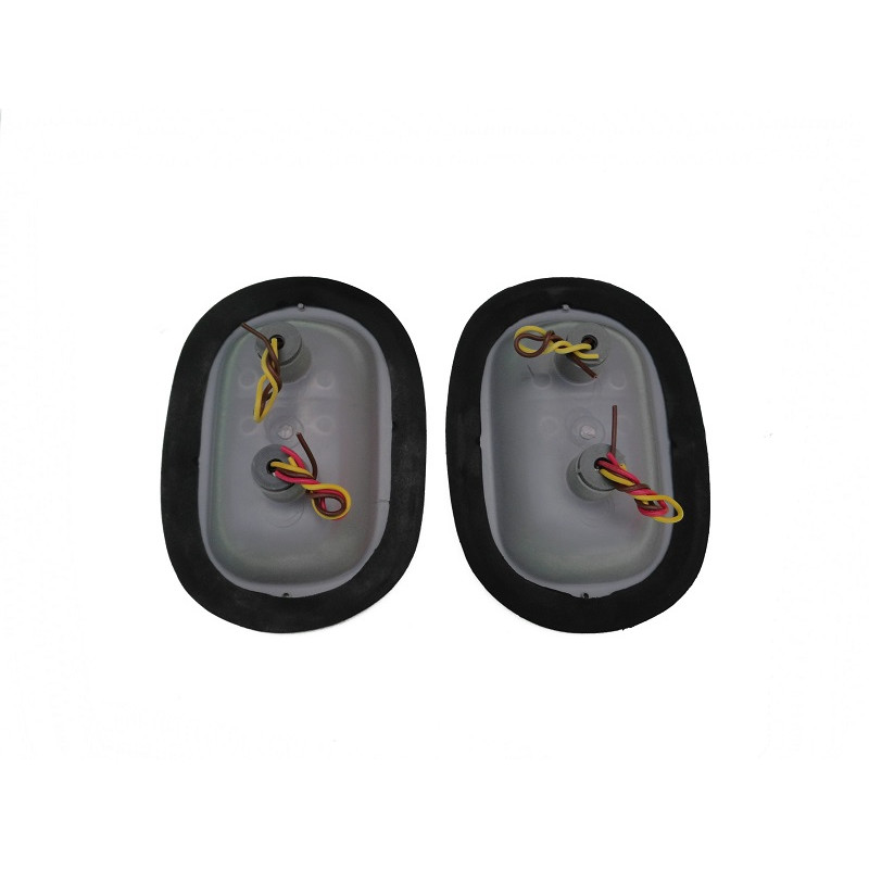 Lanterna Traseira Kombi 63 à 75 Corujinha Completa Par