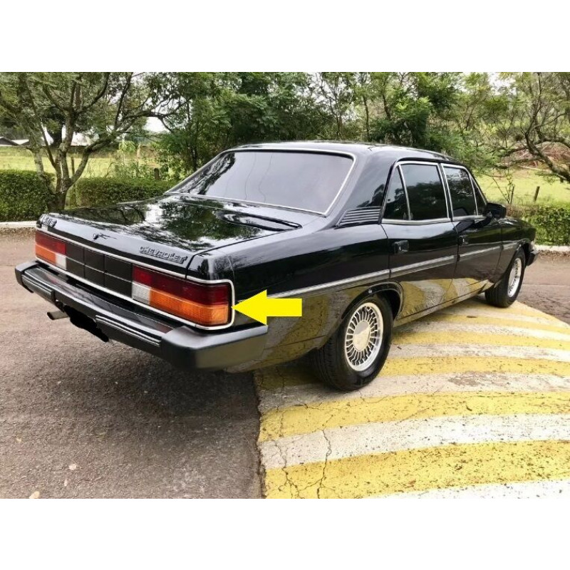 Lanterna Traseira Opala 1988 a 1992 Tricolor Direito