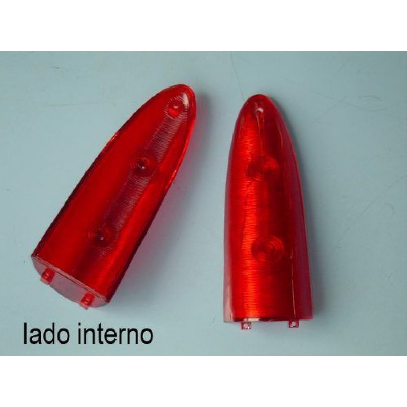 Lentes LanternasTraseiras Aero Willys 65 À 66 - Jogo