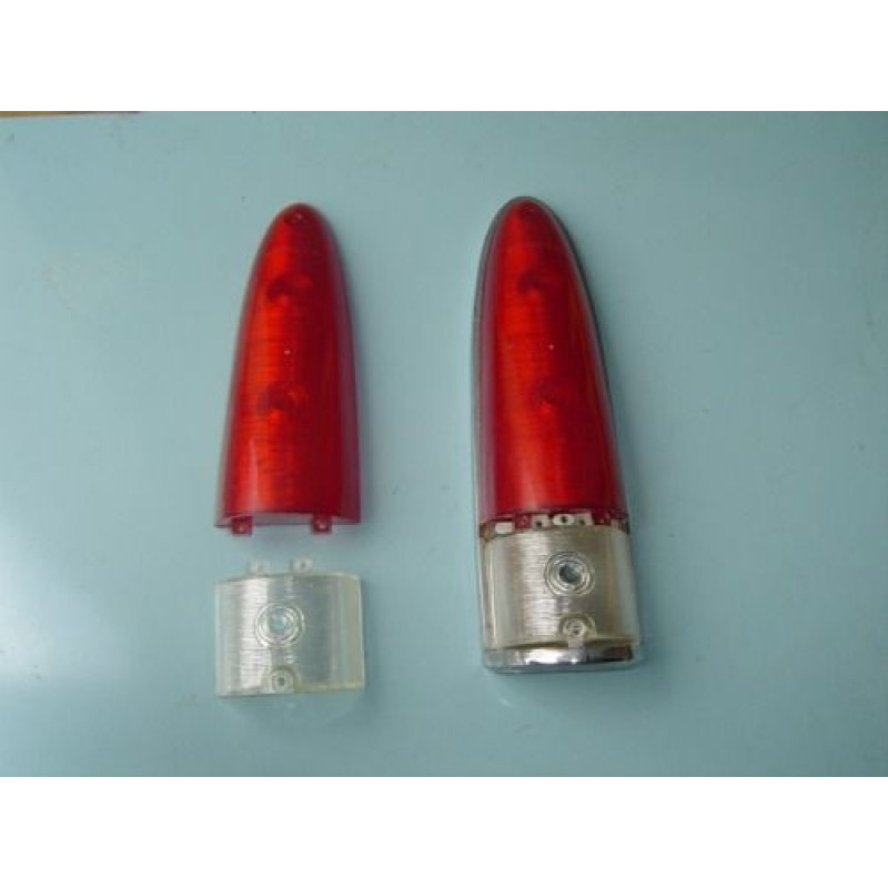 Lentes LanternasTraseiras Aero Willys 65 À 66 - Jogo