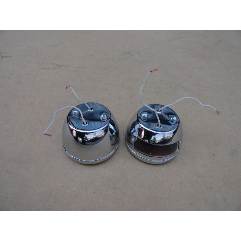 Lanterna Traseira Ford Model A 1928 a 1931 com Visor - Par