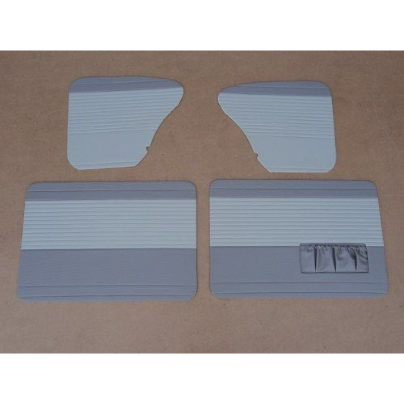Forro Lateral da Porta Fusca 60 à 66 Cinza e Gelo