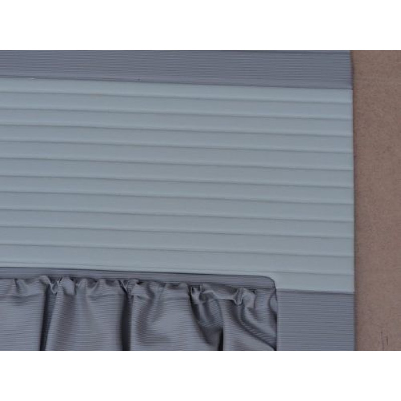 Forro Lateral da Porta Fusca 60 à 66 Cinza e Gelo