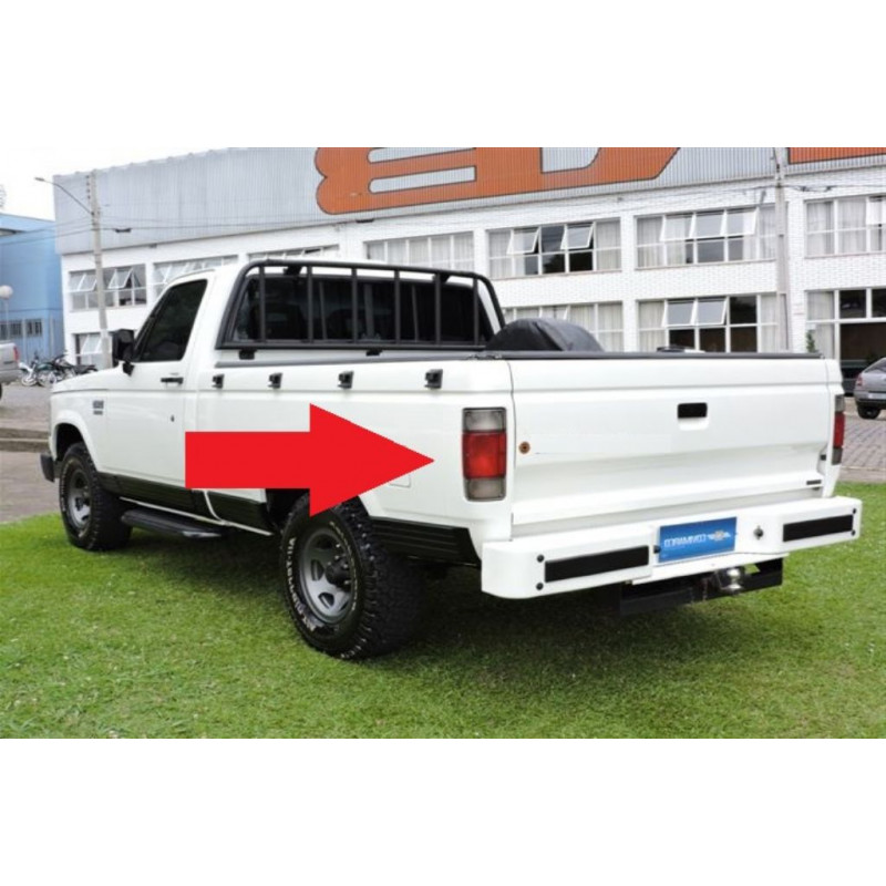 Lente Lanterna Traseira Esquerda A-20, C-20, D-20, Veraneio 85 à 96 Fumê