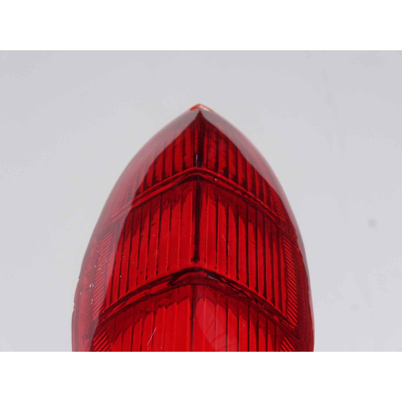 Lente Lanterna Traseira Karmann Ghia até 1968 Vermelha - Par