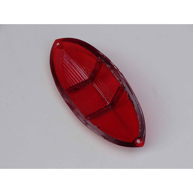 Lente Lanterna Traseira Karmann Ghia até 1968 Vermelha - Par