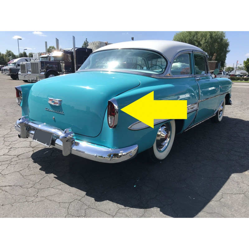 Lente Lanterna Traseira Chevrolet Bel Air 1954 Importado Jogo