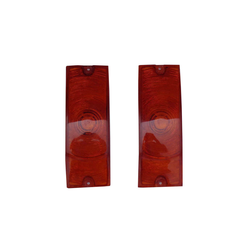 Lente Pisca Dianteiro Dodge D100 D700 D900 Laranja Âmbar - Par