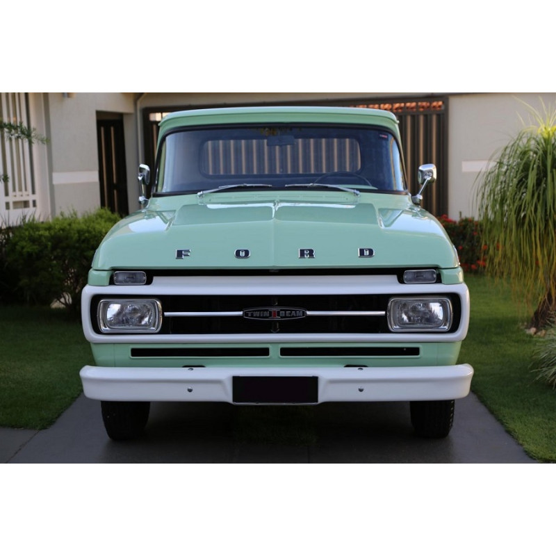 Lente Pisca F-100 F-350 F-600 1969 a 1971 Twin Beam IAM Novo - Par