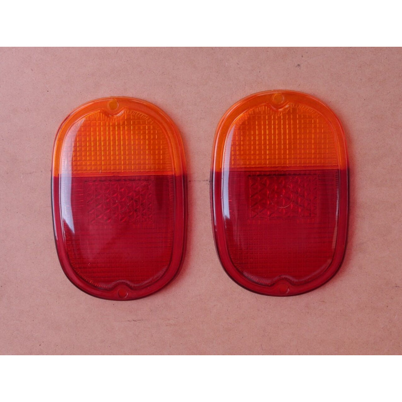 Lente Lanterna Traseira Kombi 63 à 75 Corujinha Par