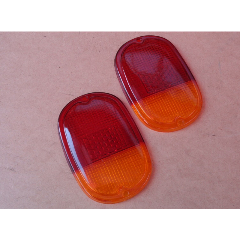 Lente Lanterna Traseira Kombi 63 à 75 Corujinha Par