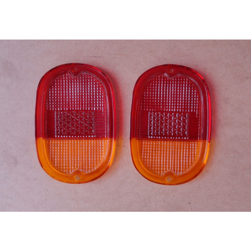 Lente Lanterna Traseira Kombi 63 à 75 Corujinha Par