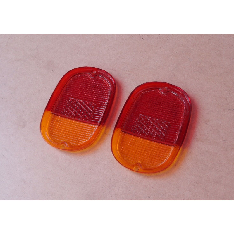 Lente Lanterna Traseira Kombi 63 à 75 Corujinha Par