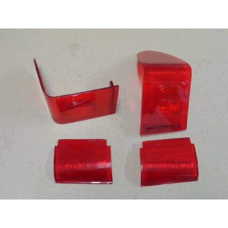 Lente Lanterna Traseira Rural F-75 - Jogo