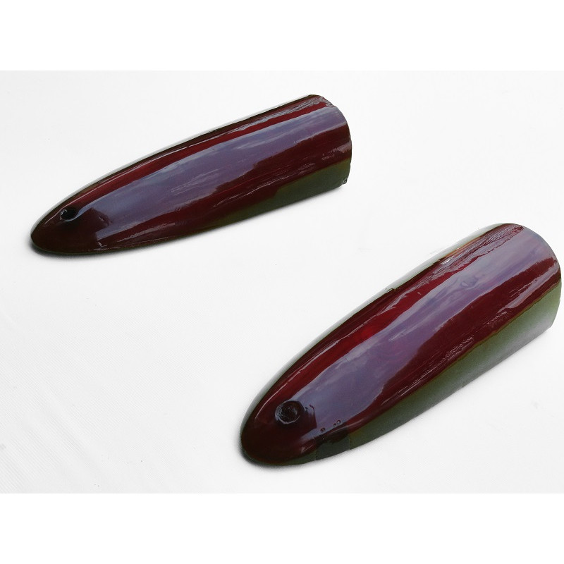 Lente Lanterna Traseira Aero Willys 65 à 66 de Época Restaurada Par 
