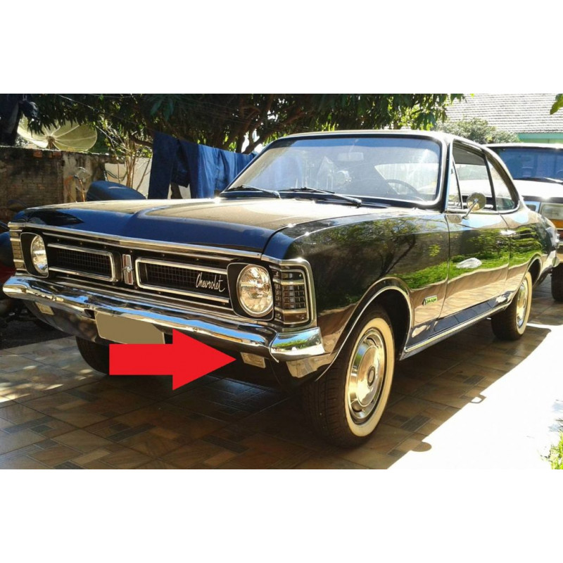 Lente Lanterna de Ré/Pisca Dianteiro Opala 1969 à 1974 - Par