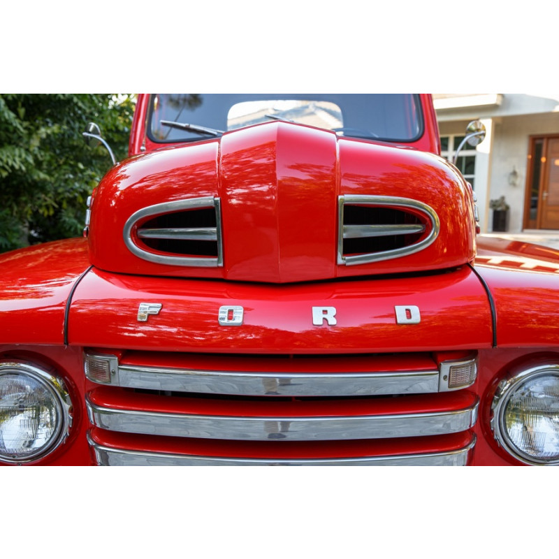 Lente Pisca Dianteiro Acrílico Ford F-1 F-8 1948 a 1950 Importada - Unitário