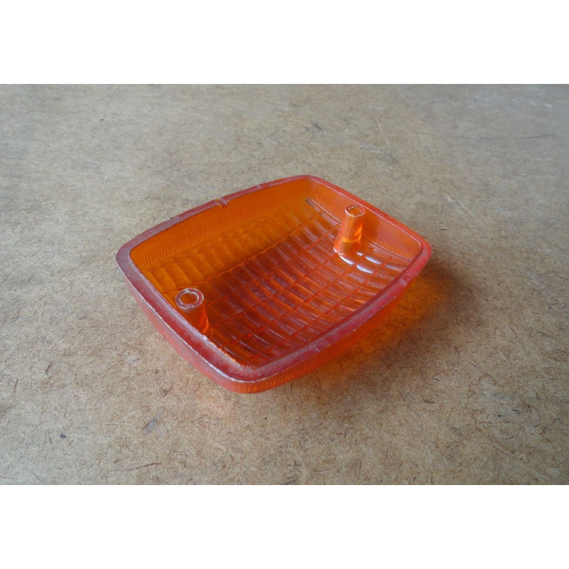 Lente Lanterna Teto Adaptação Ônibus Caminhão Antigo Laranja