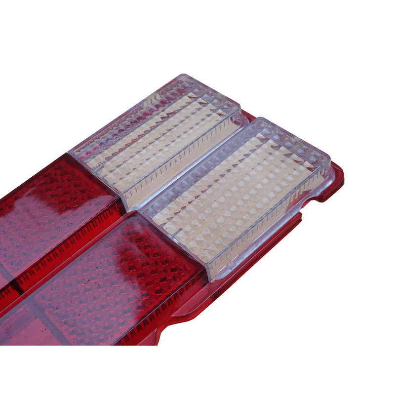 Lente da Lanterna Traseira Corcel I 1975 a 1977 - Par