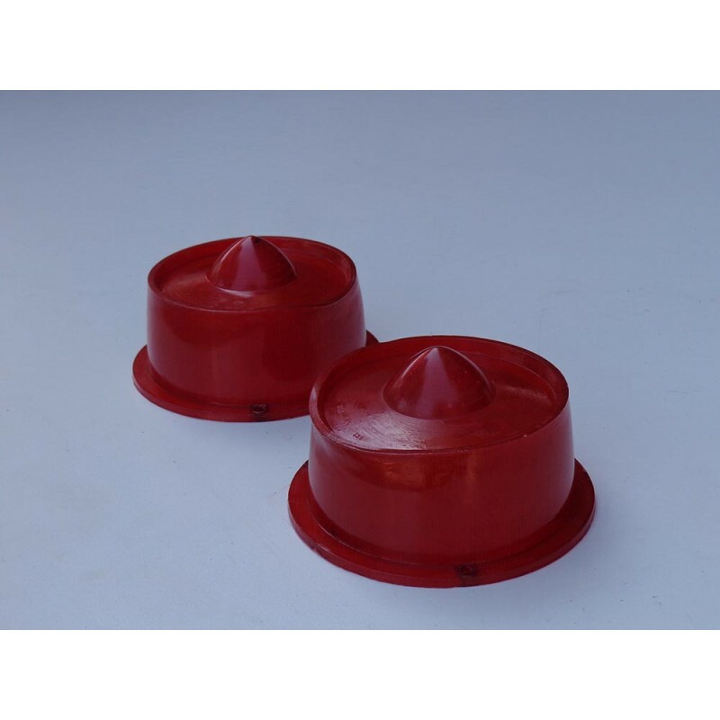 Lente Lanterna Traseira Ford Fairlane 1959 C/ Defeito Usado - Par