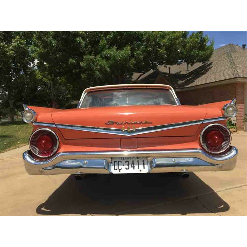 Lente Lanterna Traseira Ford Fairlane 1959 C/ Defeito Usado - Par