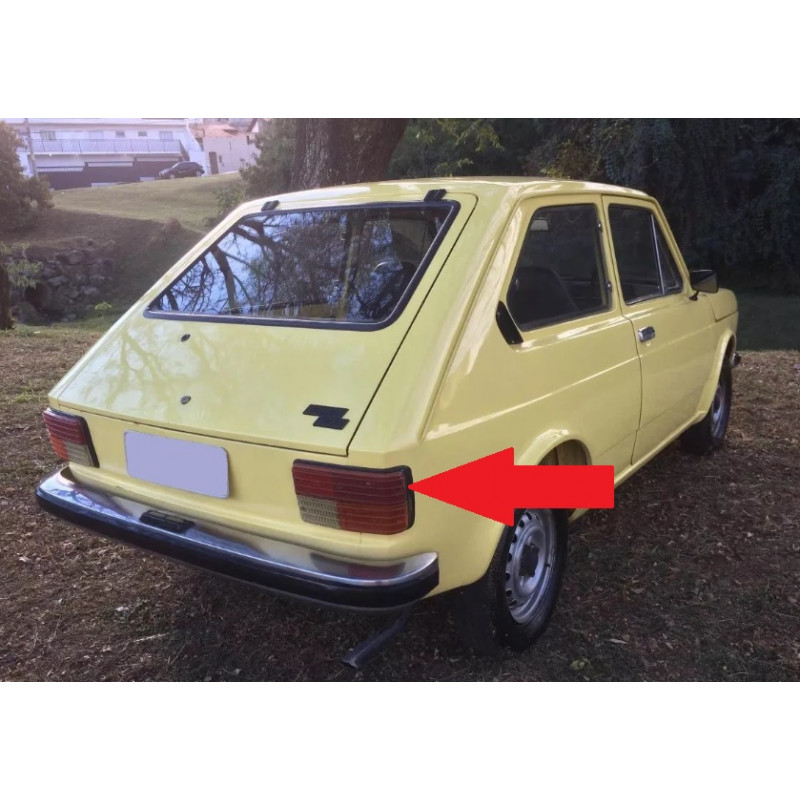 Lente Lanterna Traseira Fiat 147 Direita Original Carto