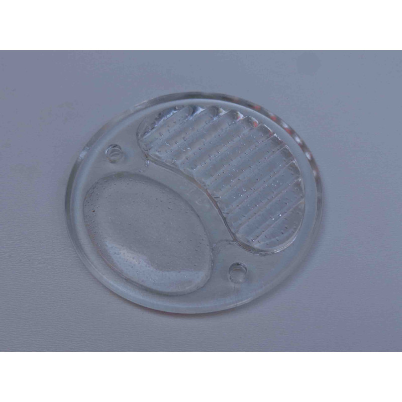 Lente Lanterna Traseira Ford Model A 1928 a 1931 Cristal - Par