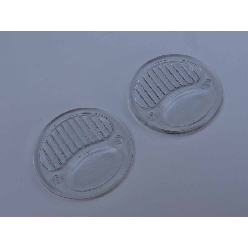 Lente Lanterna Traseira Ford Model A 1928 a 1931 Cristal - Par