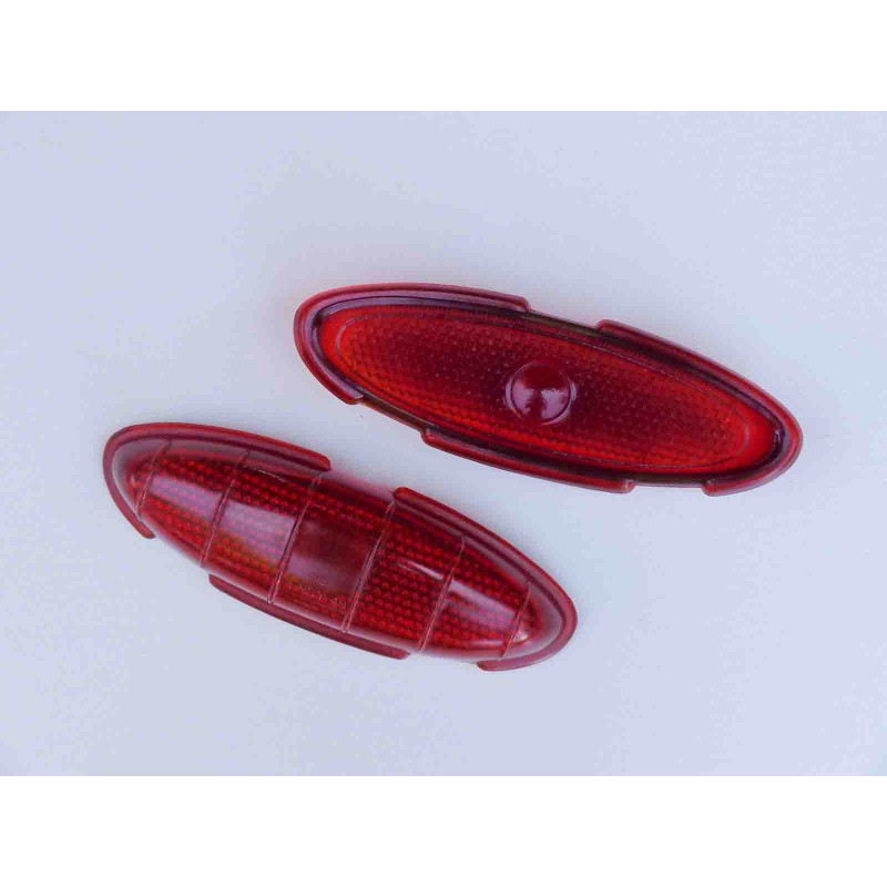 Lente Lanterna Traseira Ford Passeio 1949 e 1950 - Par