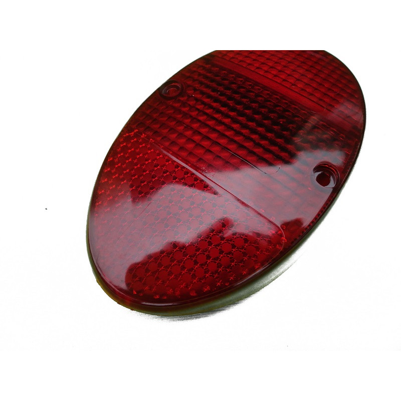 Lente Lanterna Traseira Fusca 1200 1300 Vermelha Plastico Par