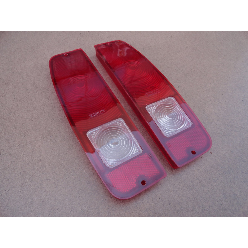 Lente Lanterna Traseira F-100 F-1000 Pampa Acrílico - Par