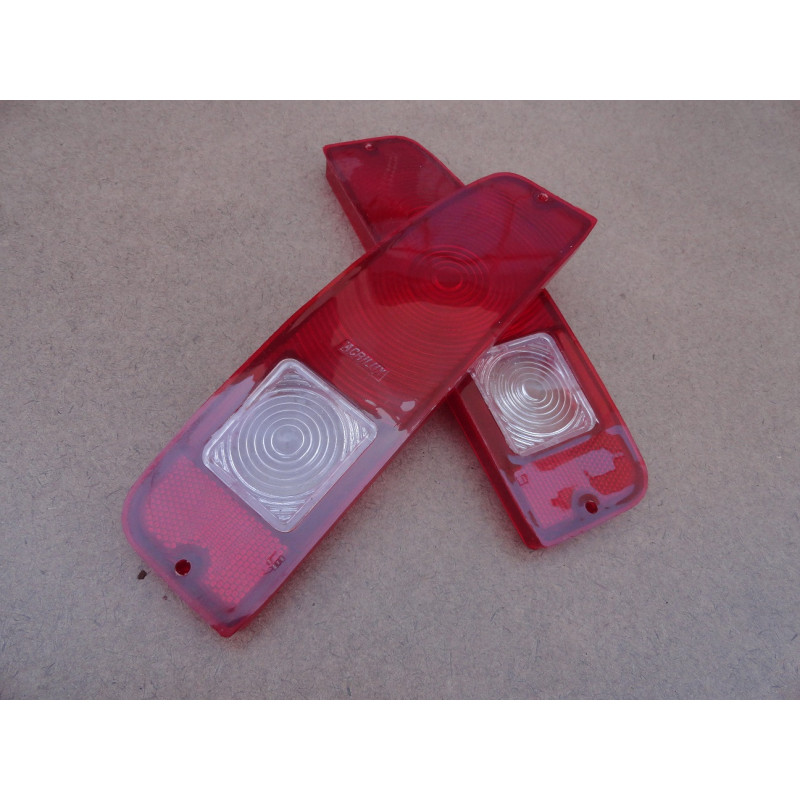 Lente Lanterna Traseira F-100 F-1000 Pampa Acrílico - Par