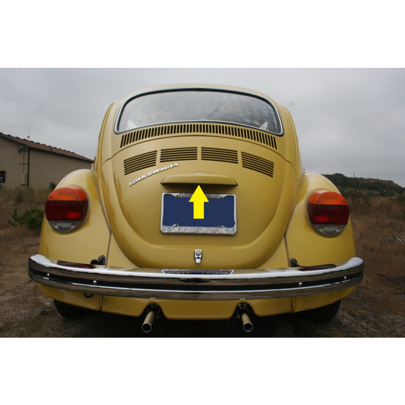 Lente da Luz de Placa Traseira Fusca