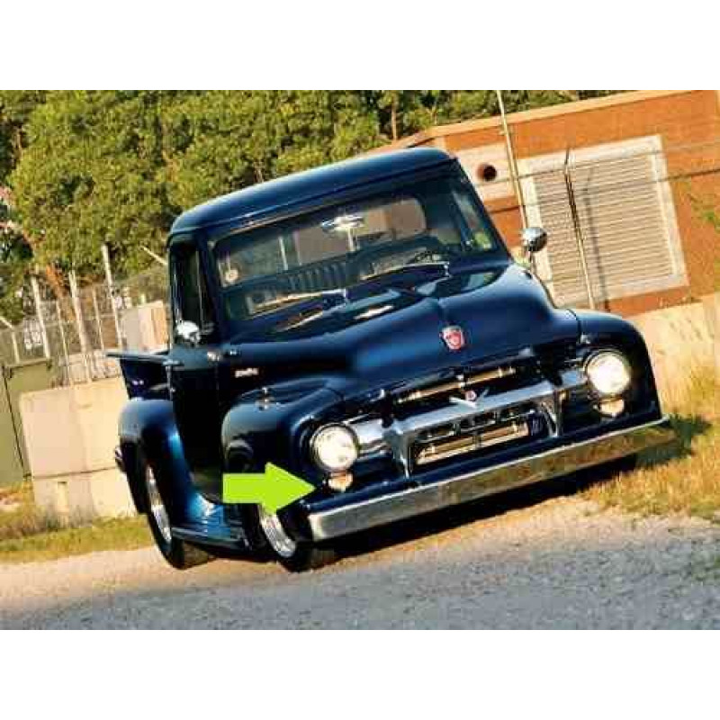 Lente Pisca Dianteiro F-100 1953 e 1954 Importada - Par