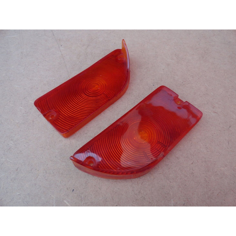 Lente Pisca Lanterna Dianteira Maverick Âmbar - Par