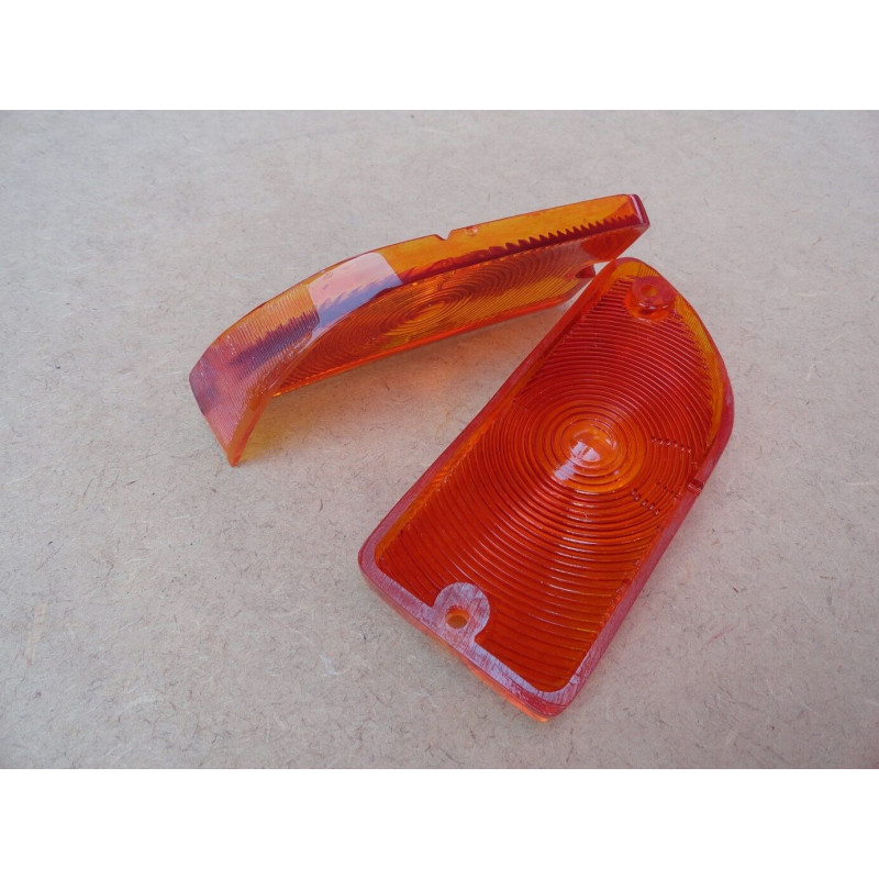 Lente Pisca Lanterna Dianteira Maverick Âmbar - Par