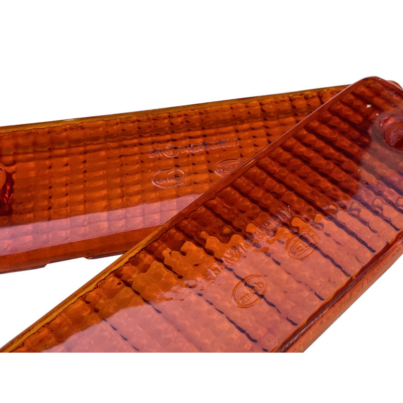 Lente Pisca Dianteiro VW SP1 SP2 Reprodução Logo Arteb Hella - Par